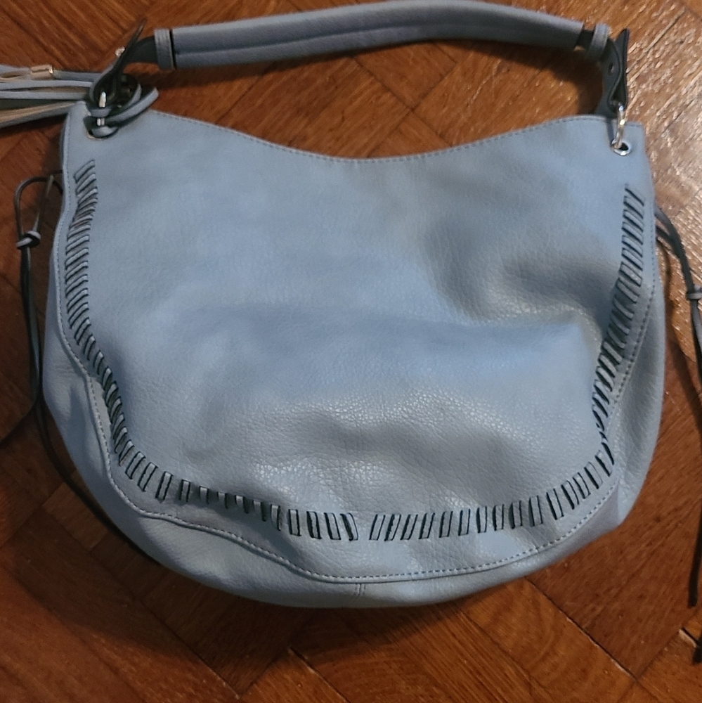 HP🔥🔥🔥Gorgeous designer light blue leather shoulder/hand bag - Picture 2 of 7